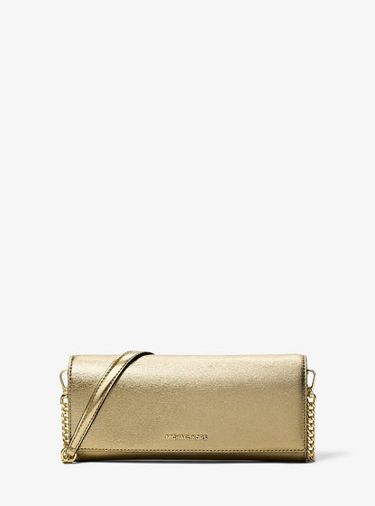 Michael Kors Leder Clutch/Umhängetasche